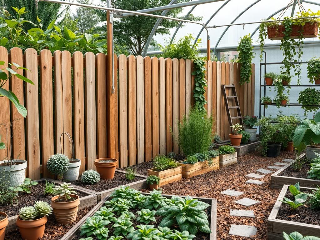 Modern Wood Fencing