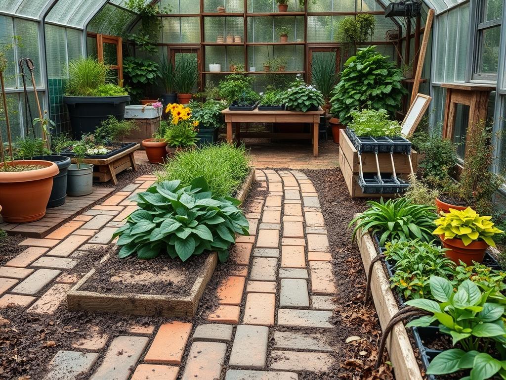 Recycled Brick Paving