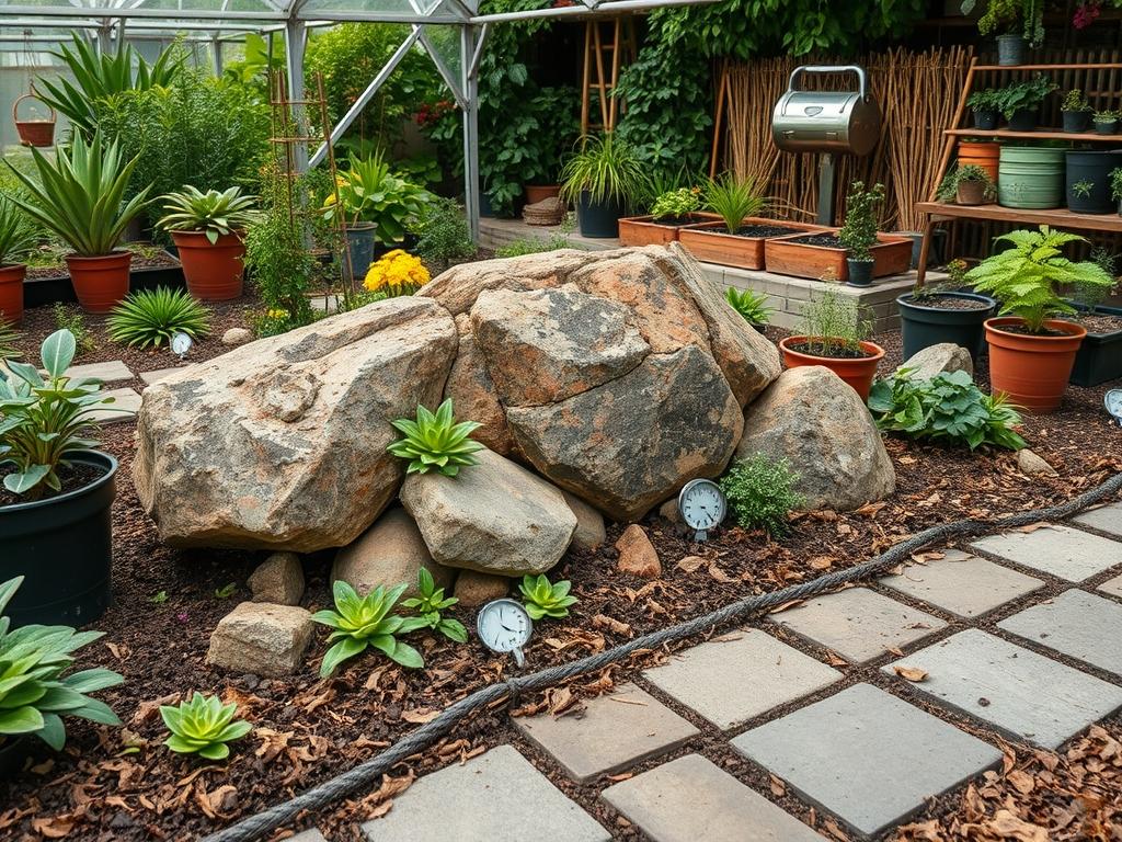Rock Garden Arrangement