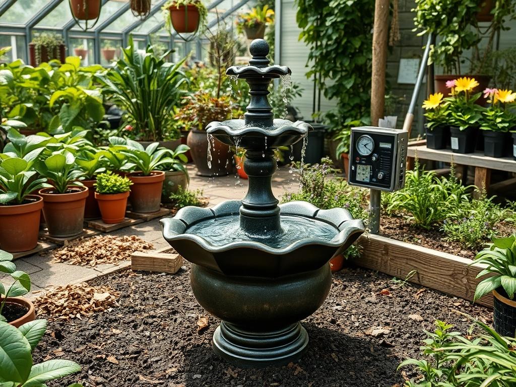 Solar Powered Fountains