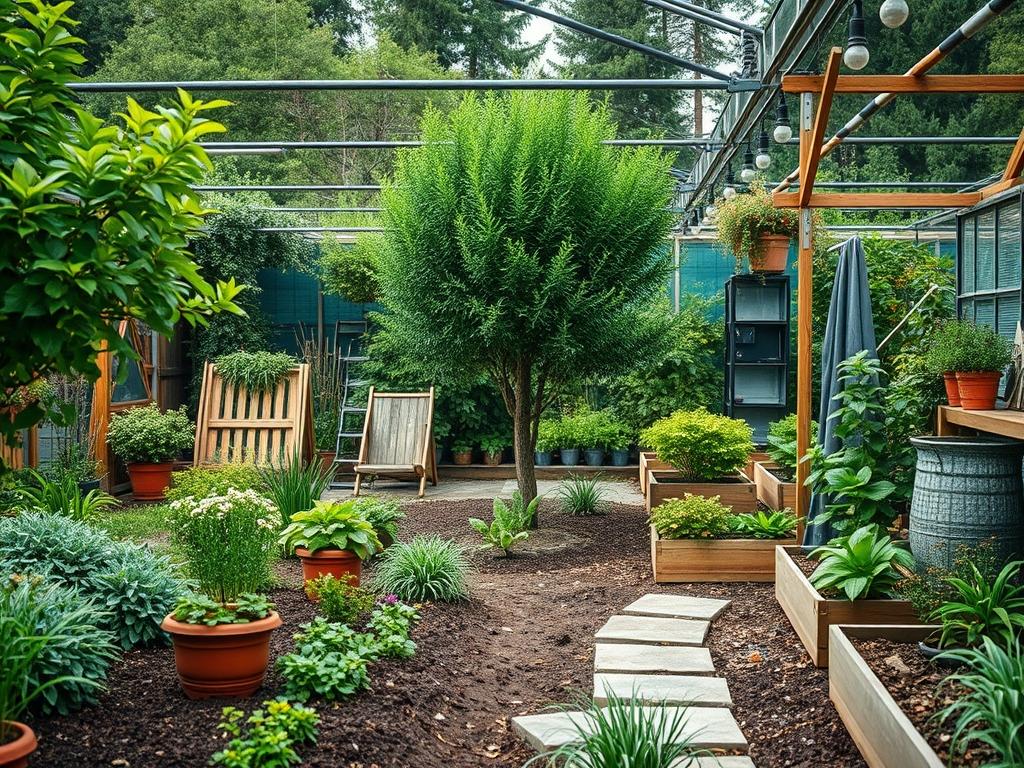 Backyard Privacy Trees