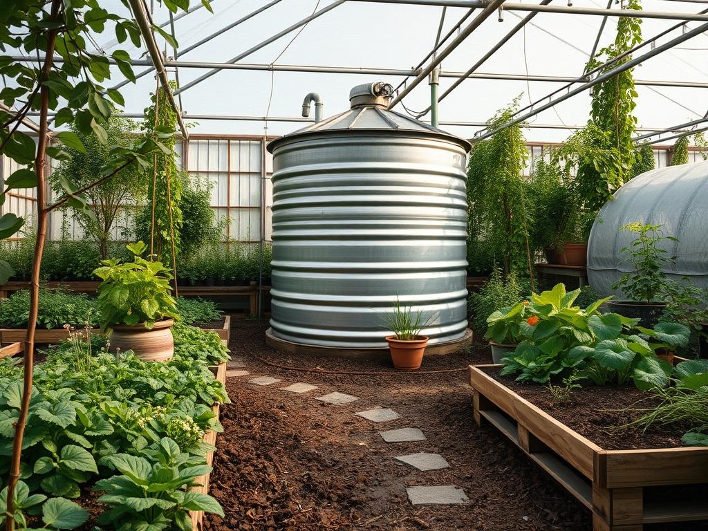 Backyard Vegetable Silos