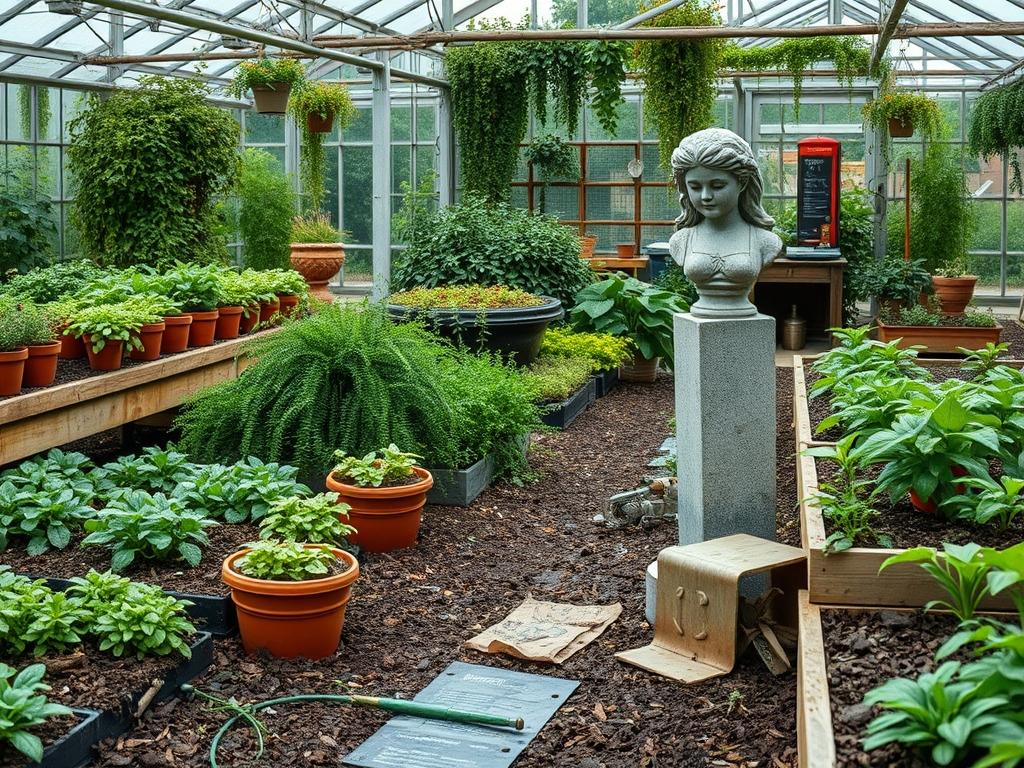 Garden Statuary Placement