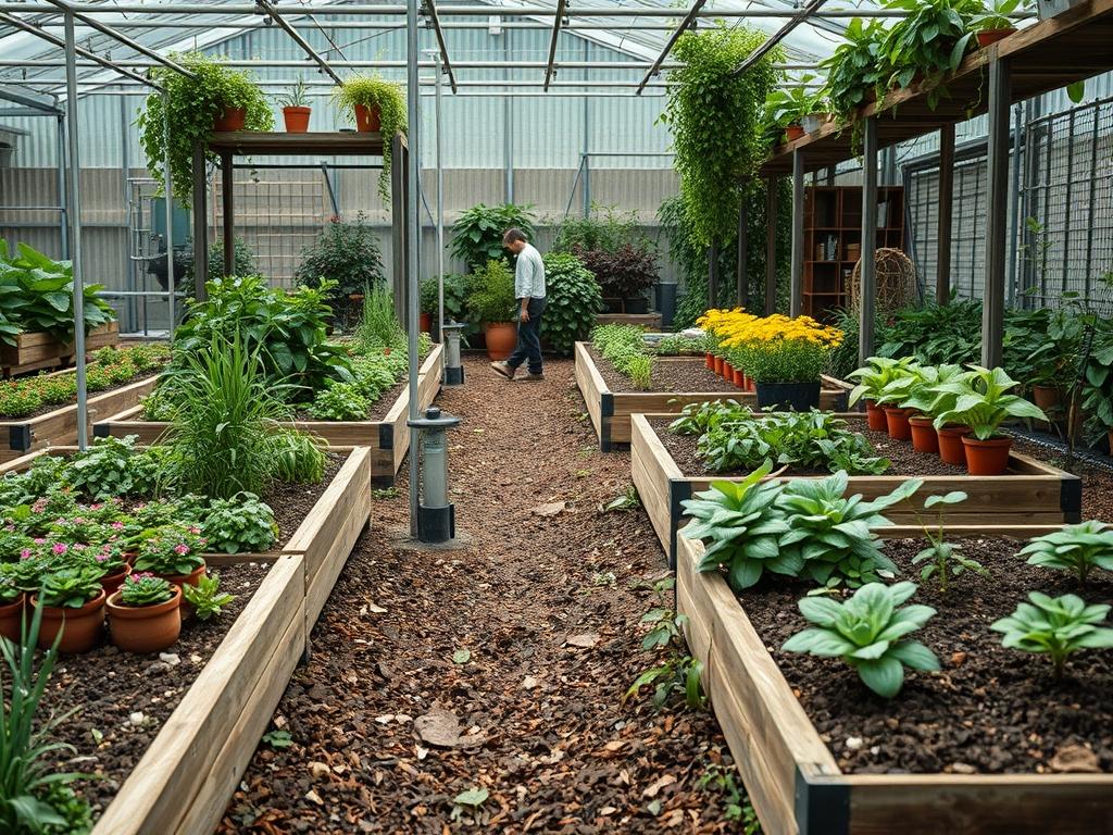 Industrial Garden Design