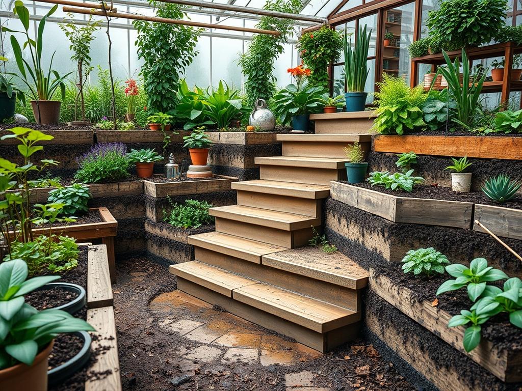 Modern Deck Stairs Design