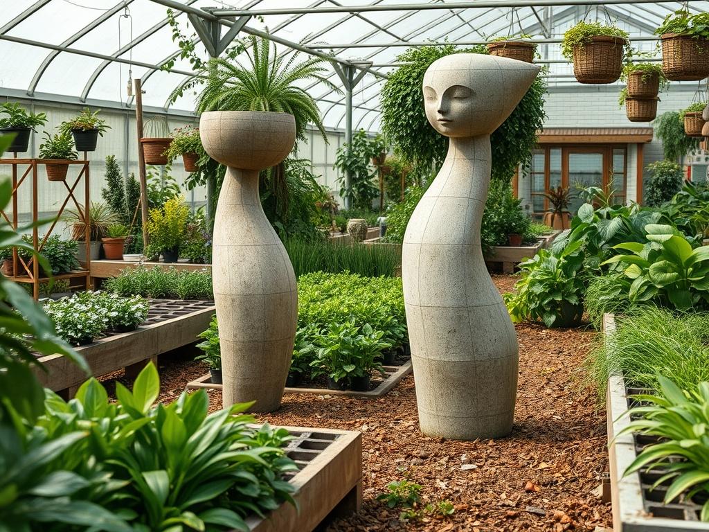 Modern Garden Sculptures
