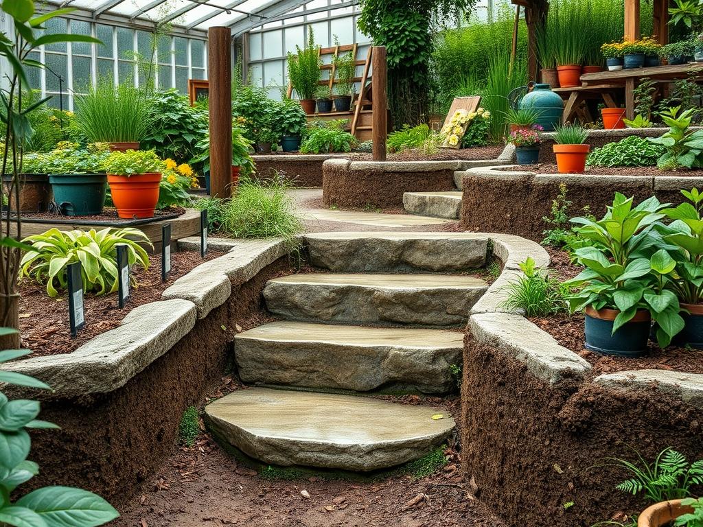 Natural Stone Steps