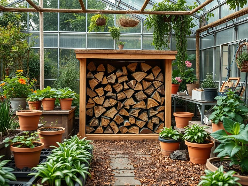 Outdoor Firewood Storage