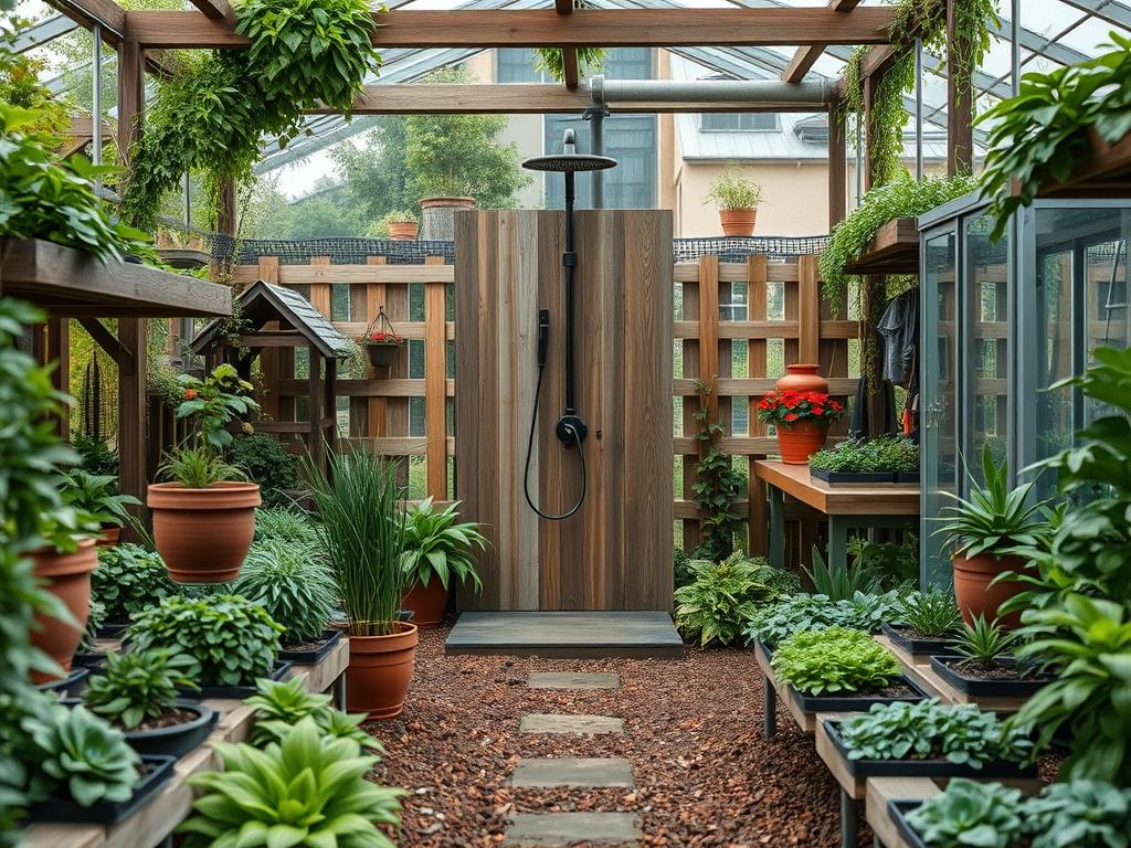 Outdoor Shower Design