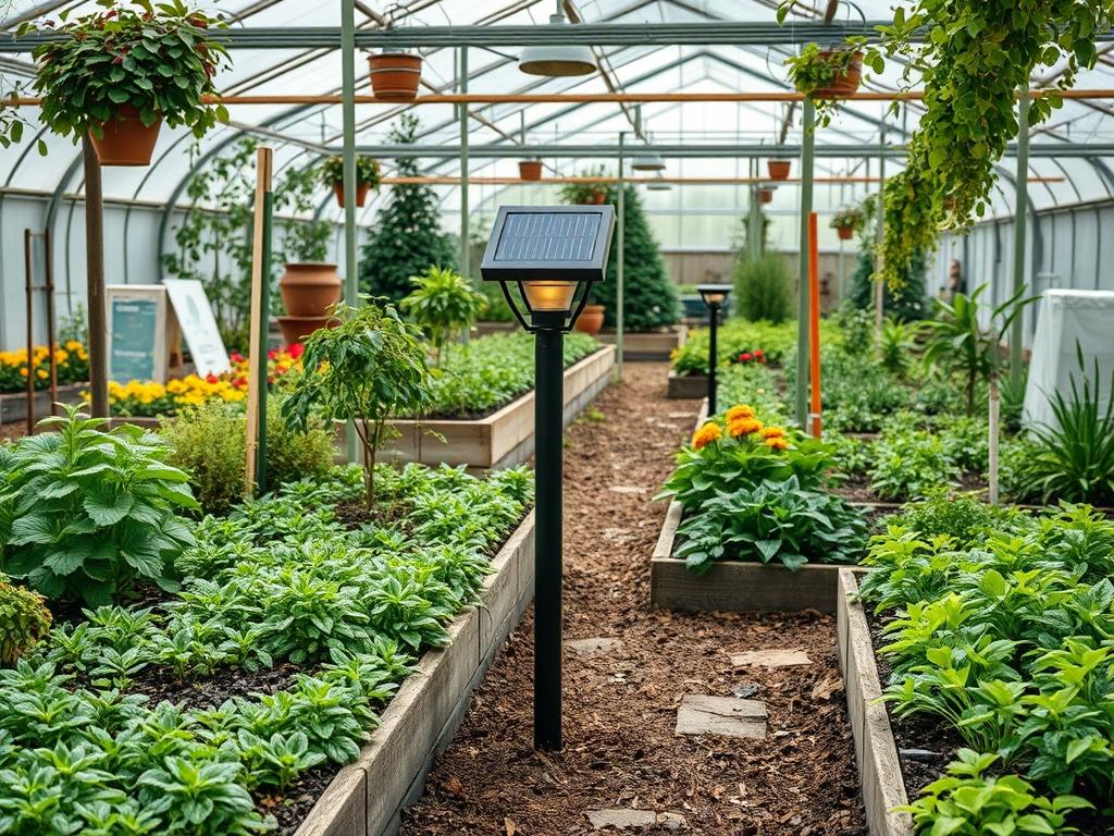 Solar Fence Post Lights
