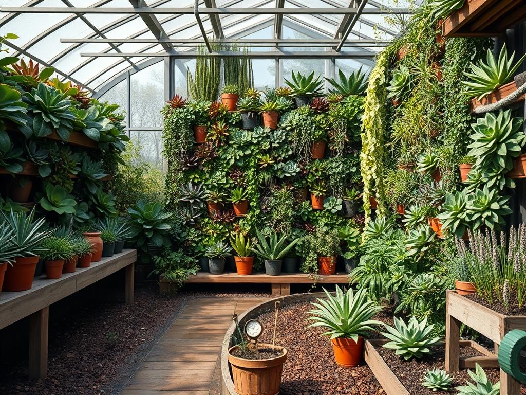 Vertical Succulent Walls