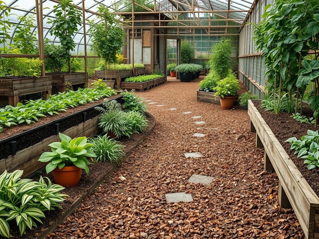 Wood Chip Pathways