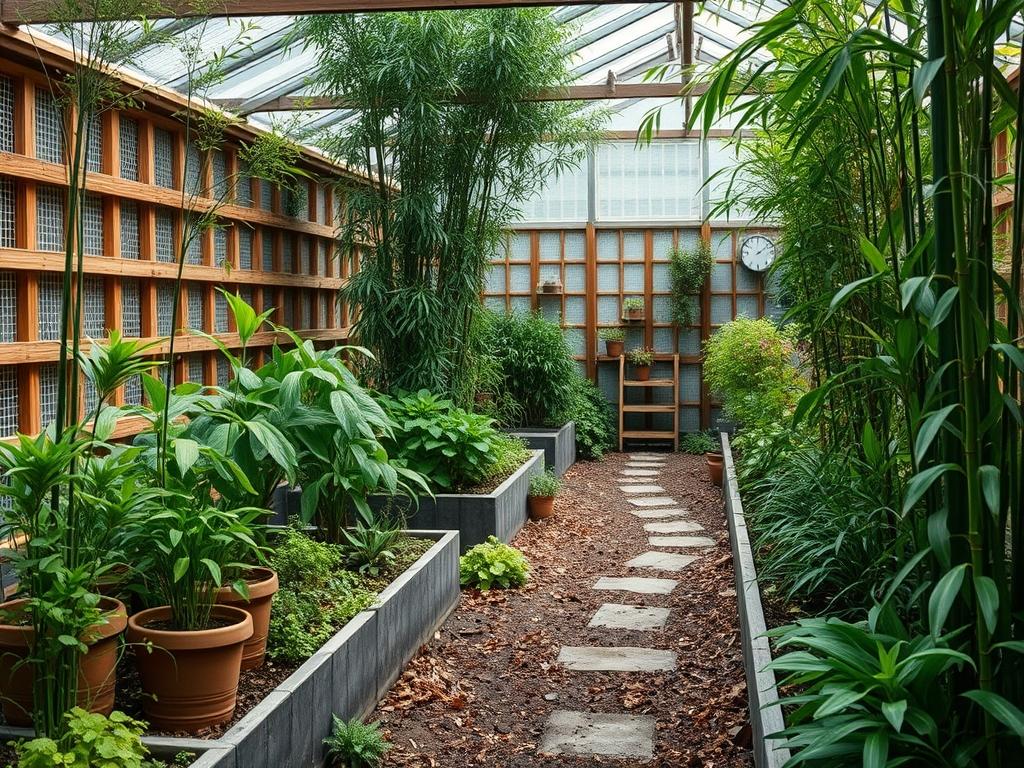 Backyard Privacy Bamboo Tips