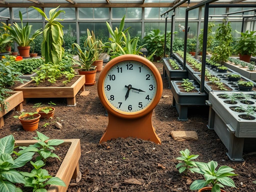Solar Garden Clock Styles
