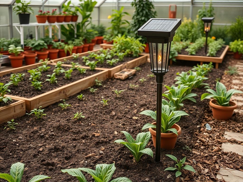 Solar Garden Torch Lighting