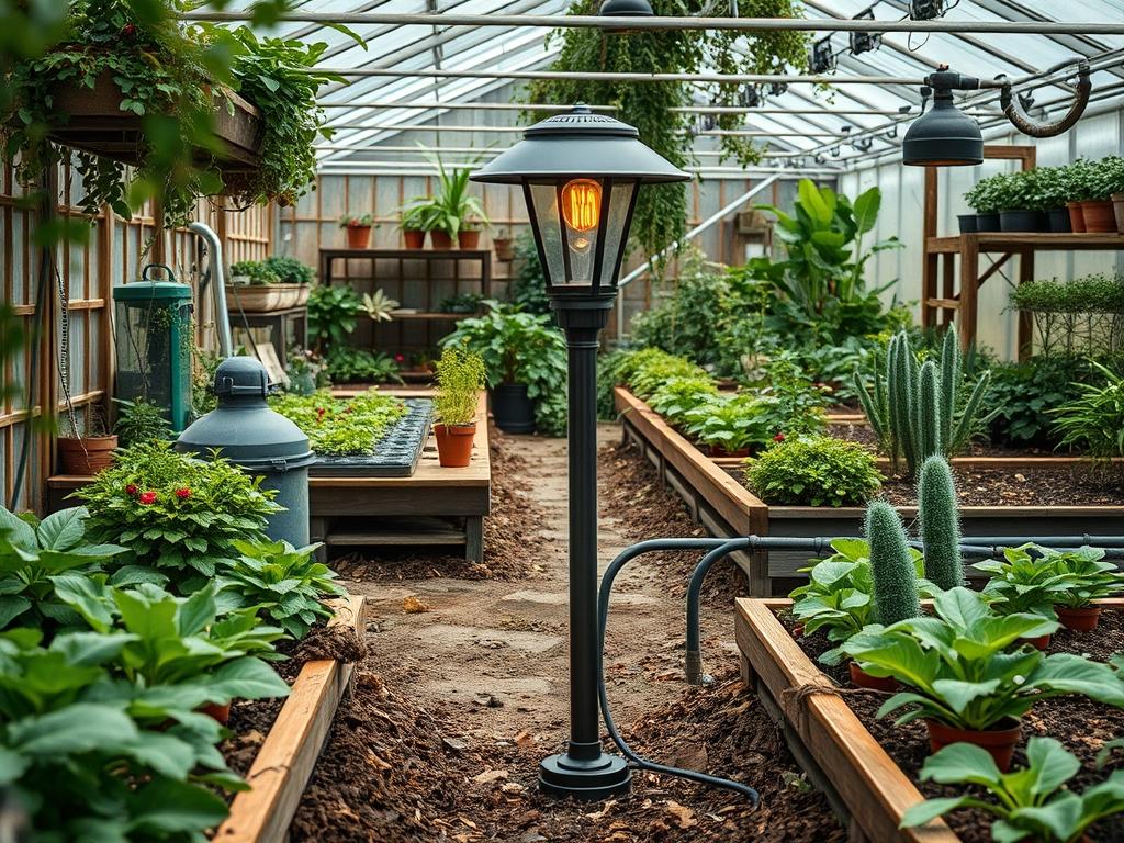 Solar Garden Torch Top